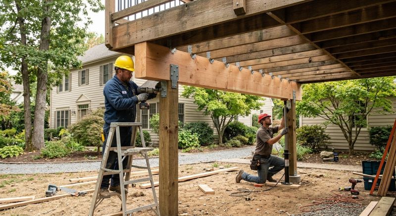 Deck Beam Replacement in Redmond, WA