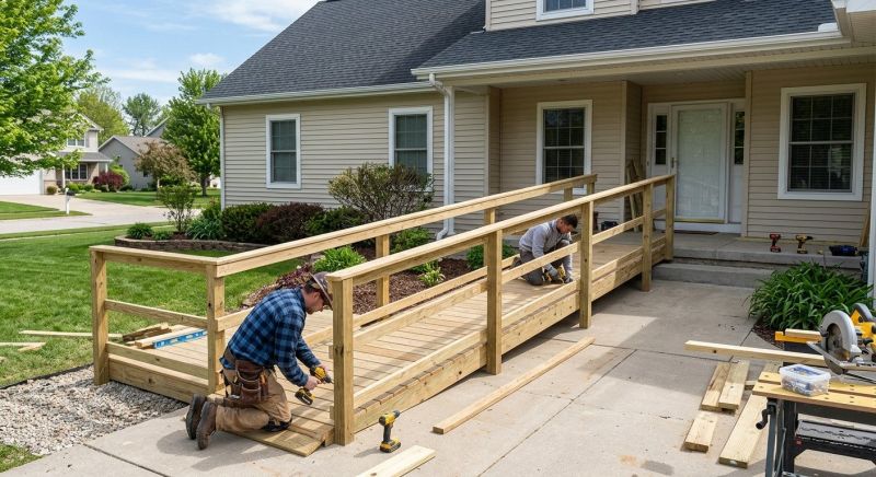 Accessible Ramp Installation in Kansas City, KS
