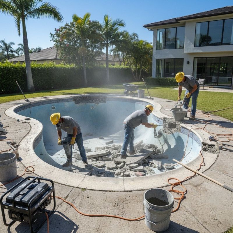 Concrete Pool Installation