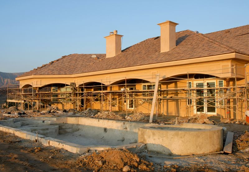 Concrete Pool Installation detail