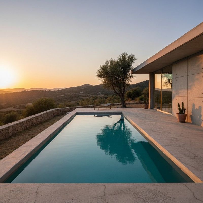 Concrete Pool Installation detail