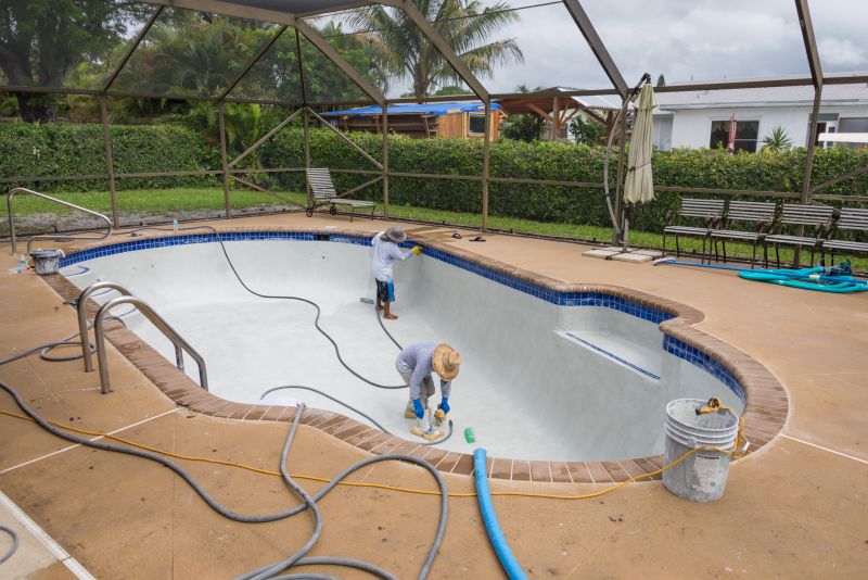 Concrete Pool Installation detail