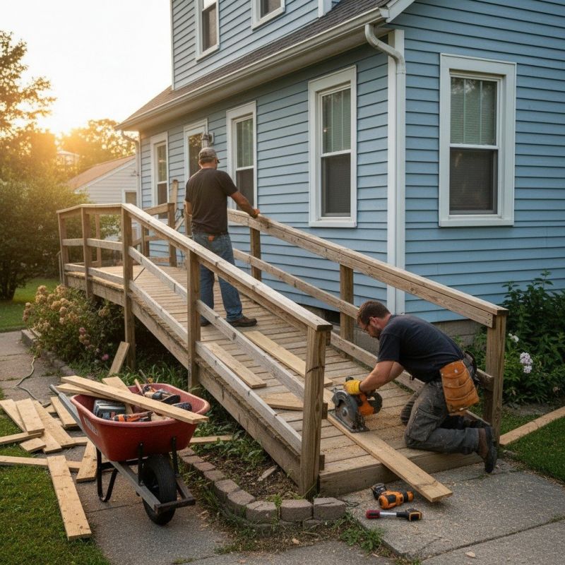 Mobility Ramp Construction in Conroe, TX