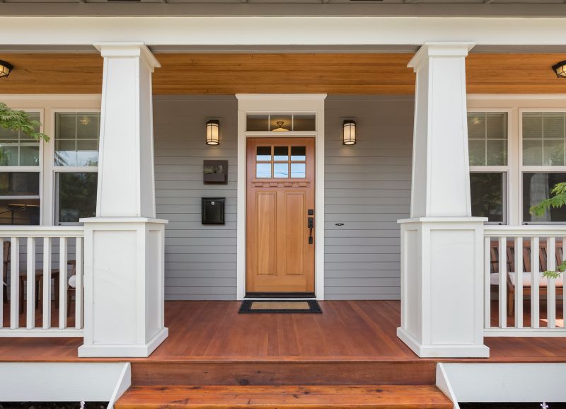 Wood Porch Construction in Stamford, CT